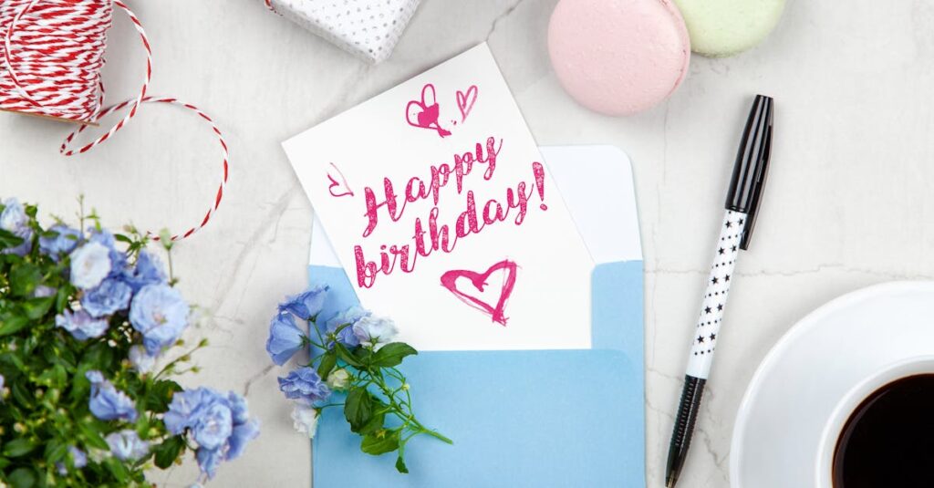 trouvez le message d'anniversaire parfait pour exprimer vos vœux avec joie et sincérité, que ce soit pour un ami, un membre de la famille ou un collègue.